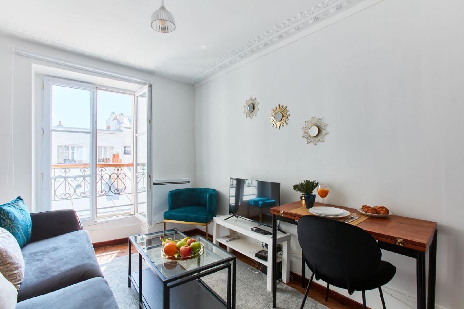 Cosy Montmartre 2Br Apartment Paris Luaran gambar