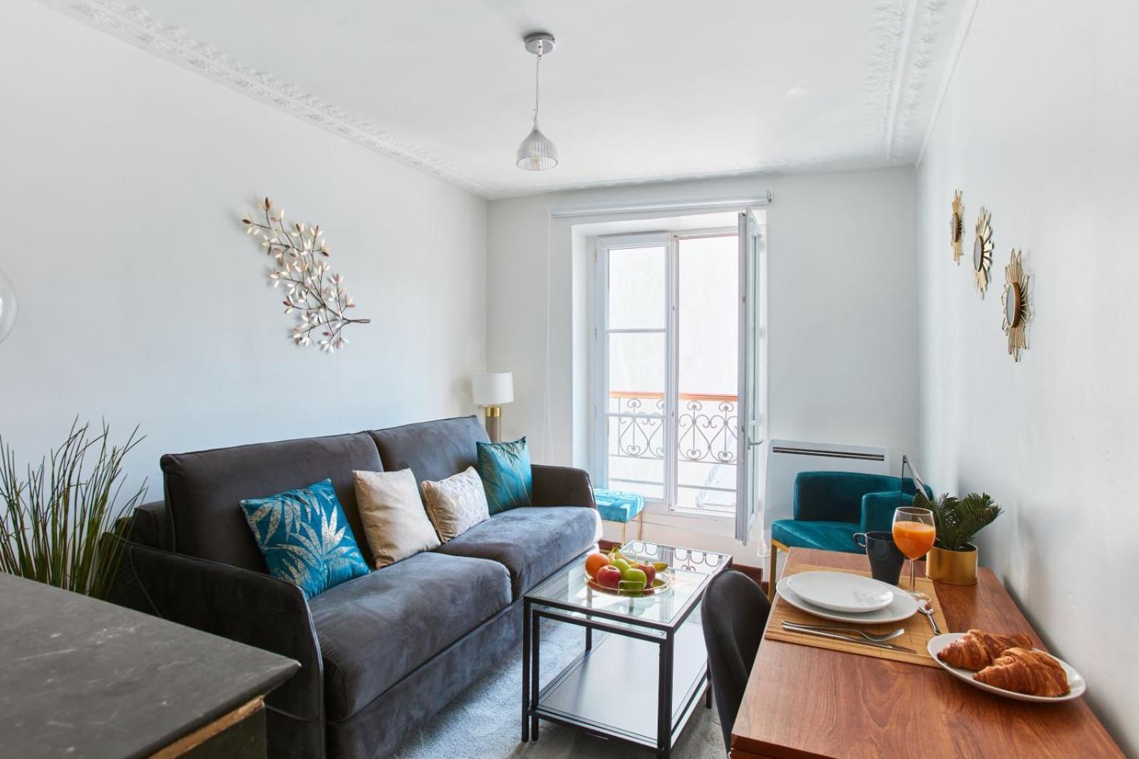 Cosy Montmartre 2Br Apartment Paris Luaran gambar