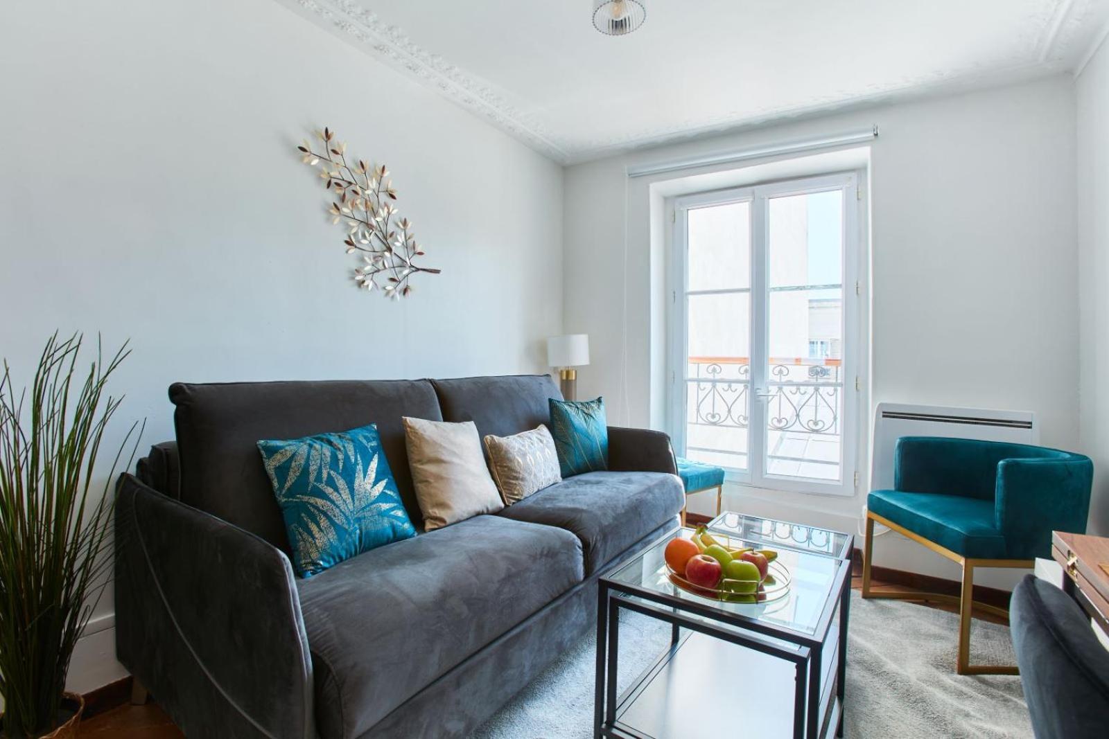 Cosy Montmartre 2Br Apartment Paris Luaran gambar